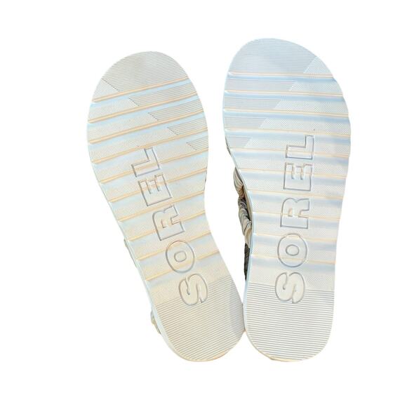 Sorel Women's Sandals in Cream and Tan - Picture 7 of 12